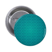 rétro motif cyan de cercle badges