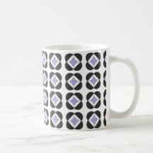 Rétro motif dans la tasse de bigorneau