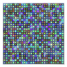 Rétro motif génial vert de tabagisme de tuiles de  photographe