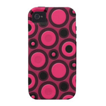 Rétro motif rose génial étui iPhone 4