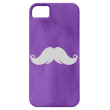 Rétro moustache drôle de guidon coque iPhone 5