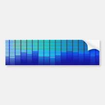 Rétro musique autocollant pour voiture