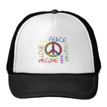 Rétro paix casquette