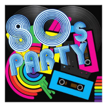Rétro partie 80 faire-parts