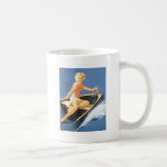 Rétro Pin vintage de Gil Elvgren vers le haut de f Tasse À Café