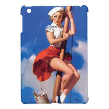 Rétro Pin vintage de marin de Gil Elvgren vers le 