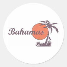 Rétro porté par Bahama Autocollants