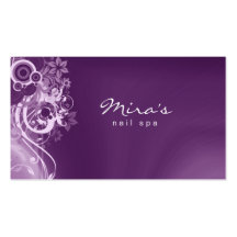 Rétro pourpre de aménagement floral de carte de vi