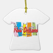 Rétro regard de la Nouvelle-Orléans Ornements