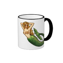 Rétro sirène mugs à café