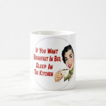 Rétro tasse de café drôle 2