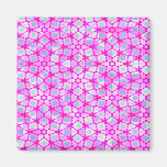 rétro texture rose heureuse magnets pour réfrigérateur