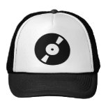 rétro vinly disque casquette