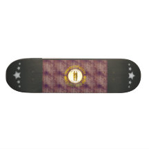 Retro Vintage Kentucky Flag Custom Skate Board