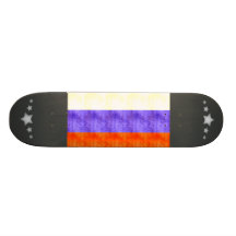 Retro Vintage Russia Flag Custom Skate Board