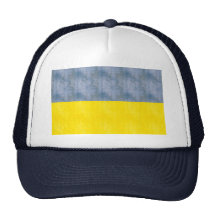 Retro Vintage Ukraine Flag Trucker Hat