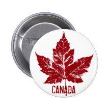 Rétros boutons de souvenir du Canada de bouton fra Badges Avec Agrafe