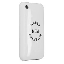 Rétros cadeaux frais pour des mamans : Maman de ch Coques iPhone 3 Case-Mate