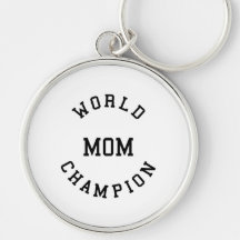 Rétros cadeaux frais pour des mamans : Maman de ch Porte-clés