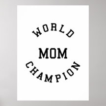 Rétros cadeaux frais pour des mamans : Maman de ch Affiches