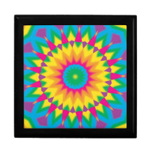 Rétros cadeaux hippies vintages et cas d'art de br boîtes à souvenirs