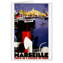 Rétros copies de voyage d'annonce vintage d'affich cartes de vœux