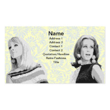 Rétros modes carte de visite