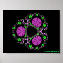 Réunion de Mandelbrot Posters