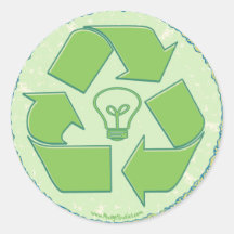 Réutilisez la vitesse de jour de la terre autocollants