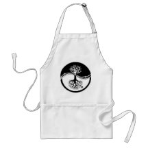 RÉUTILISEZ L'ARBRE DE YIN YANG TABLIER