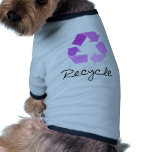Réutilisez le symbole ! conception lilas ! manteaux pour toutous