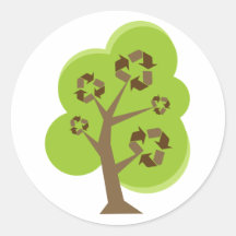 Réutilisez le vert d'arbre autocollants