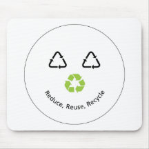 Réutilisez le visage drôle tapis de souris