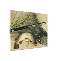 Rêve de pêcheurs à  la ligne impressions sur toile