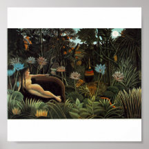 Rêve de Rousseau Posters