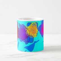 Réveillez et sentez les roses de Digitals Mugs