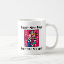 Réveillon de la Saint Sylvestre drôle Tasse À Café