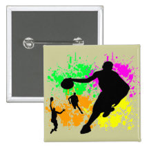 Rêves de basket-ball badges