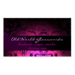 Rêves de Fuschia Modèles De Cartes De Visite