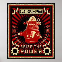 Révolte de robot affiche