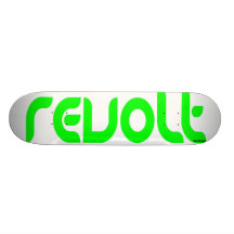 Révolte-Évoluez le blanc Planches À Roulettes