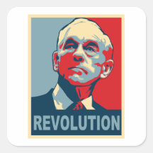 Révolution de Ron Paul Autocollant