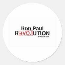 Révolution de Ron Paul Autocollants