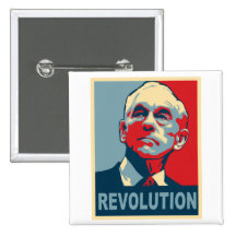 Révolution de Ron Paul Badge Avec Épingle