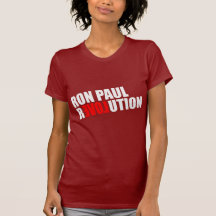RÉVOLUTION de RON PAUL (blanche) T-shirts