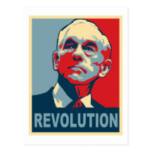 Révolution de Ron Paul Cartes Postales