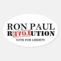 Révolution de Ron Paul - vote pour la liberté Adhésifs