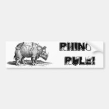 Rhinocéros Adhésifs Pour Voiture