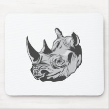 Rhinocéros Mousepad Tapis De Souris