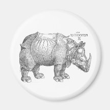 Rhinocerous Aimants
